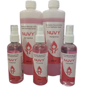 NUVY Hand Rub | 99.99% Effective Against Germs | 70% Alcohol Based, Skin Friendly, Safe for Kids, Anti Bacterial, Germ