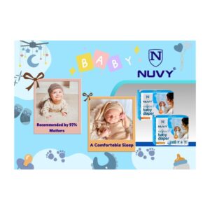 Baby Diapers Tape Style, Newborn (NB) , 10 Count