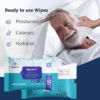Bed Bath Wet Wipes for Adult Disposable - 32cmX32cm 10's pack