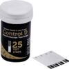 CONTROL D-BLOOD GLUCOSE TEST STRIPS-25