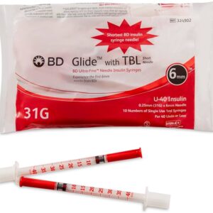 BD ULTRA- FINE NEEDLE INSULIN SYRINGES pack of 10's