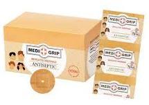 MEDIGRIP - ADHESIVE BANDAGE (PLASTER SPOT) - pack of 100's