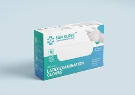 SAN GLOVE LATEX GLOVES- Pack of 100's